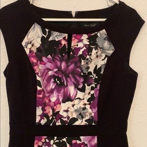 White House Black Market Keyhole Dress Sz 10